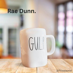 Collectible Rae Dunn 'GULP' Coffee Mug